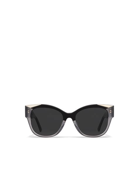 Slate Gray Lenses Prada Monochrome sunglasses